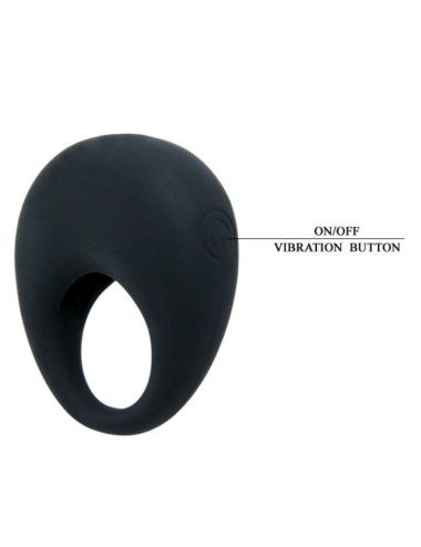 PRETTY LOVE - ANEL VIBRADOR TRAP PRETO