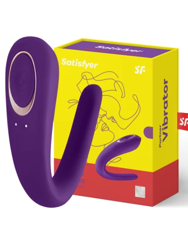 SATISFYER - VIBRADOR DE BRINQUEDO DO PARCEIRO ESTIMULANDO AMBOS OS PARCEIROS