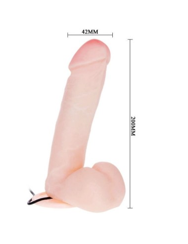 BAILE - DILDO REALISTA COM VIBRAO 20 CM
