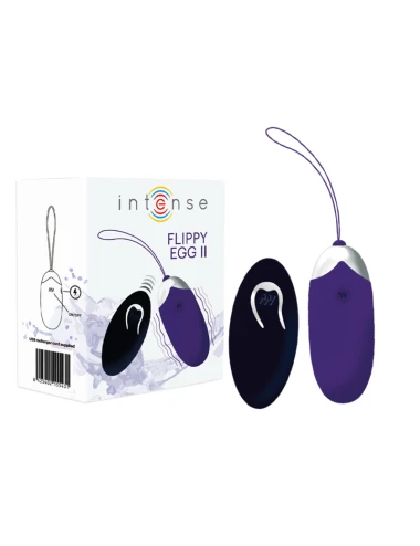 INTENSE FLIPPY II VIBRANTE OVO COM CONTROLE REMOTO ROXO
