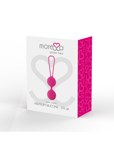 MORESSA - OSIAN DOIS SILICONE PREMIUM ROSA