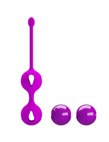PRETTY LOVE - KEGEL APERTAR II BOLAS EXERCÍCIO DE KEGEL