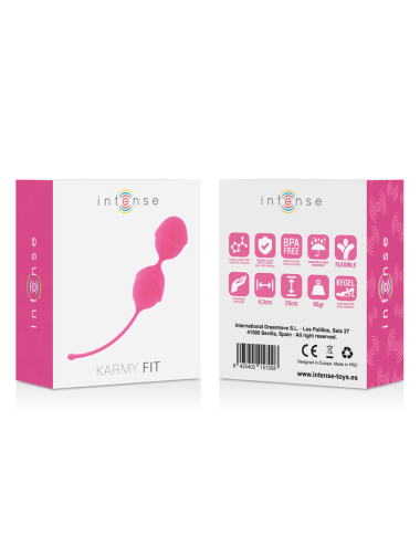 INTENSE - KARMY FIT KEGEL SILICONE FÚCSIA