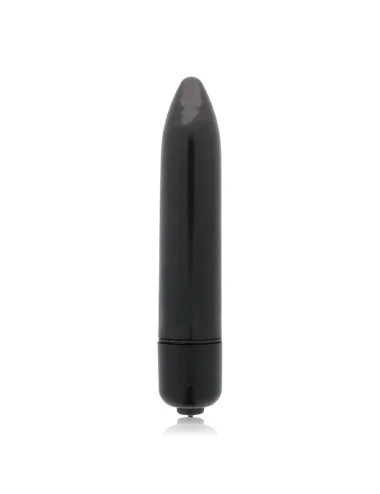 GLOSSY THIN VIBRADOR NEGRO