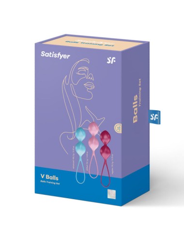 CONJUNTO DE TREINAMENTO DE LOVEBALLS SATISFYER 2