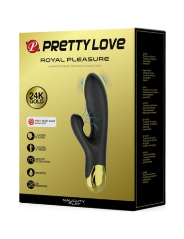 PRETTY LOVE - SMART NAUGHTY PLAY VIBRAO E SUCO
