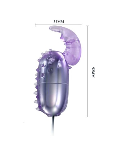 BAILE - OVO VIBRADOR SUPER VIBRADOR COM ESTIMULADOR