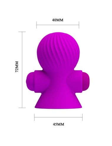 PRETTY LOVE - ESTIMULADORES DE NIPPLE 12 M VIBRAO LILS