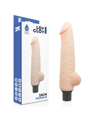 LOVECLONE HARALD AUTO-LUBRIFICAÇÃO VIBRADOR 24CM