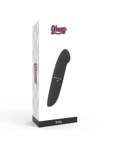 GLOSSY - VIBRADOR PHIL PRETO
