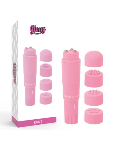 GLOSSY POCKET  KURT MASAJEADOR ROSA