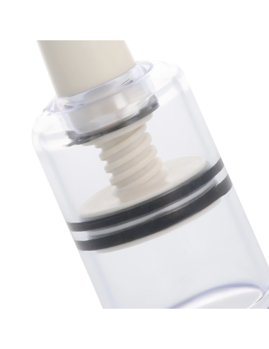 DARKNESS - SUGADOR DE BICO TRANSPARENTE DE 3,1 CM DE DIÂMETRO