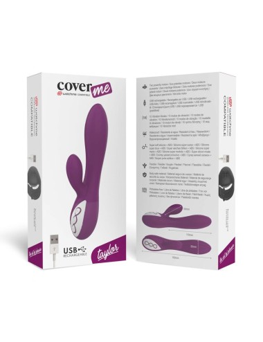 COVERME - VIBRADOR TAYLOR COMPATÍVEL COM A TECNOLOGIA WATCHME WIRELESS