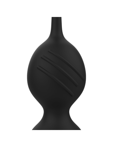 RITHUAL - BOLAS DE KEGEL VIBRATÓRIAS RECARREGVEIS NISHA PRETAS