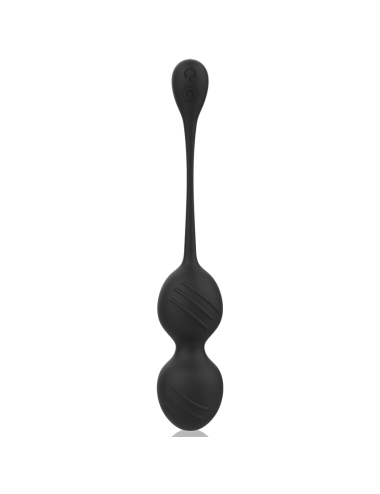 RITHUAL - BOLAS DE KEGEL VIBRATÓRIAS RECARREGVEIS NISHA PRETAS