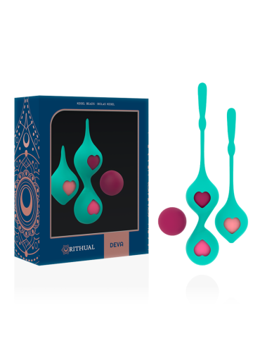 RITHUAL DEVA SET ENTRENAMIENTO PELVICO VERDE AQUA