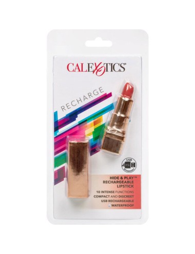 CALEX HIDE & PLAY BALLET RECARREGÁVEL - VERMELHO