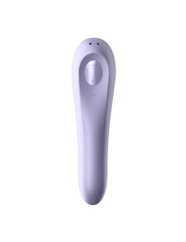 SATISFYER - VIBRADOR DE PULSO DE AR DUAL PLEASURE MALVA