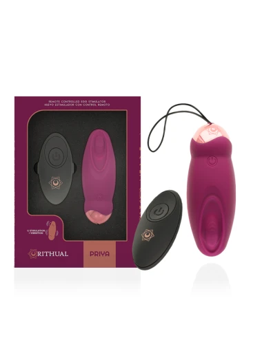 RITHUAL PRIYA HUEVO CONTROL REMOTO G-SPOT + VIBRACIÓN