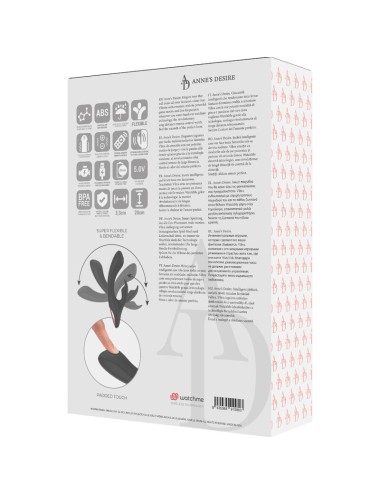 ANNE'S DESIRE - RABBIT TECNOLOGIA DE CONTROLE REMOTO WATCHME PRETO/OURO