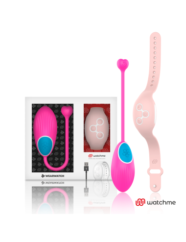 WEARWATCH - TECNOLOGIA WATCHME CONTROLE REMOTO OVO FÚCSIA / ROSA