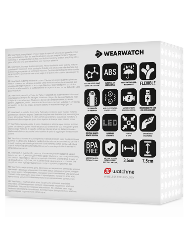 WEARWATCH - TECNOLOGIA WATCHME CONTROLE REMOTO OVO FÚCSIA / ROSA