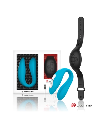 WEARWATCH - VIBRADOR DE TECNOLOGIA DUAL WATCHME INDIGO / JET