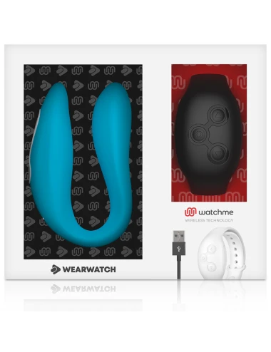 WEARWATCH - VIBRADOR DE TECNOLOGIA DUAL WATCHME INDIGO / JET