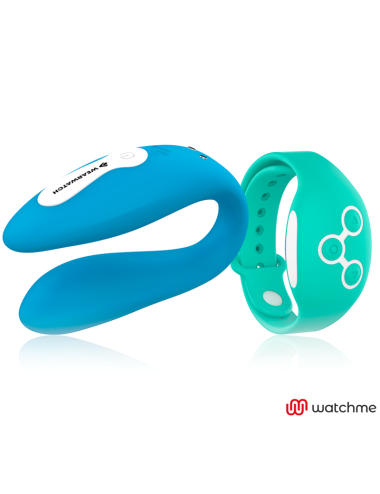 WEARWATCH - VIBRADOR WATCHME DE TECNOLOGIA DUPLA INDIGO/ÁGUA DO MAR