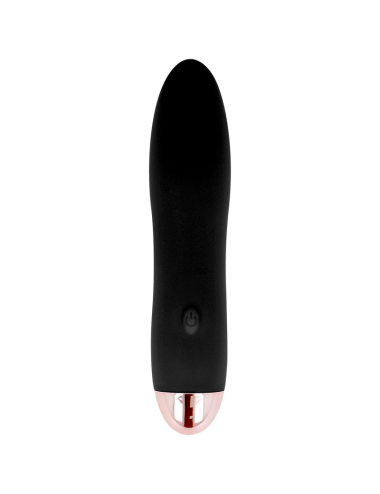 VIBRADOR RECARREGÁVEL DOLCE VITA QUATRO PRETO 7 VELOCIDADES