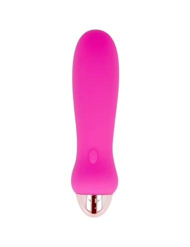 VIBRADOR RECARREGÁVEL DOLCE VITA CINCO PINK 7 VELOCIDADES