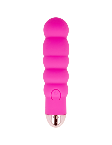 VIBRADOR RECARREGÁVEL DOLCE VITA SEIS PINK 7 VELOCIDADES