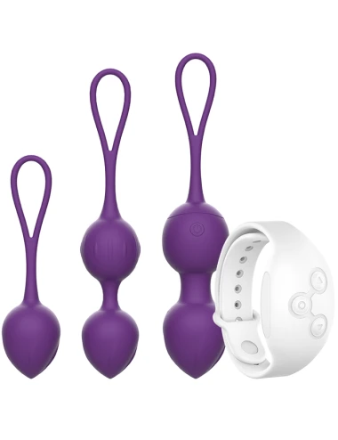 REWOLUTION REWOBEADS BOLAS VIBRANTES DE CONTROLE REMOTO COM TECNOLOGIA WATCHME