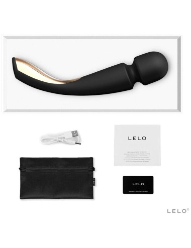 LELO - SMART MEDIUM WAND 2 MASSAGER PRETO