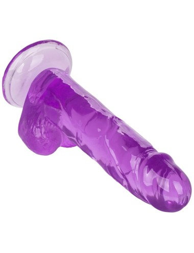 CALEXOTICS - DILDO QUEEN TAMANHO ROXO 15.3 CM