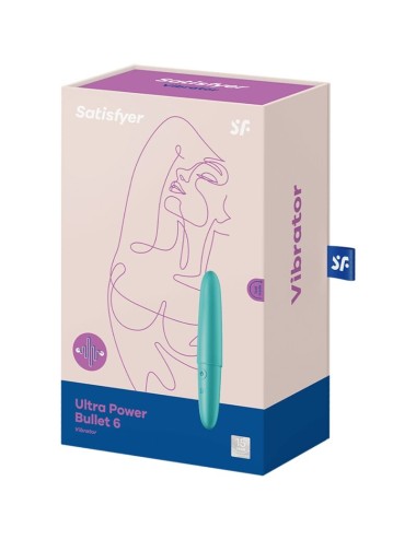 SATISFYER - ULTRA POWER BULLET 6 TURQUESA