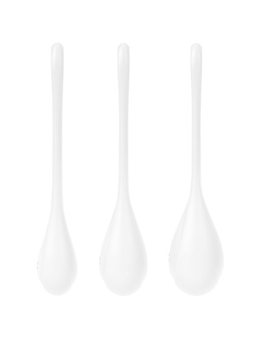 CONJUNTO DE TREINAMENTO SATISFYER YONI POWER 1 - BRANCO