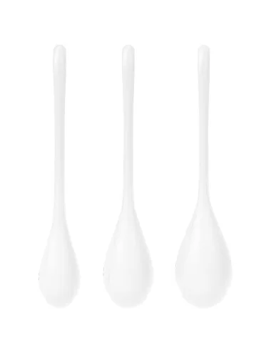 CONJUNTO DE TREINAMENTO SATISFYER YONI POWER 1 - BRANCO