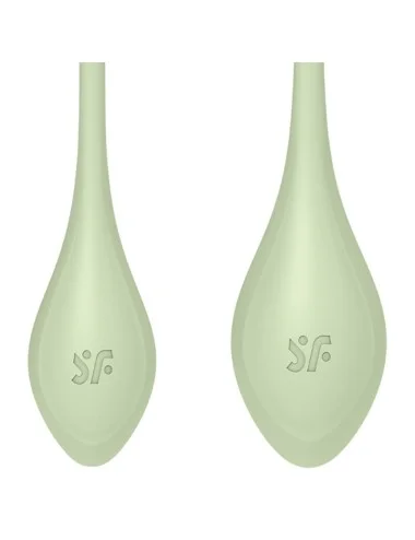 CONJUNTO DE TREINAMENTO SATISFYER YONI POWER 2 - VERDE