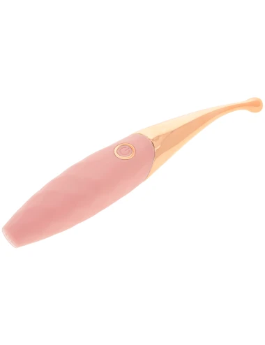 OHMAMA - ESTIMULADOR DE CLITÓRIS RECARREGÁVEL 36 MODOS ROSA-PINKGOLD