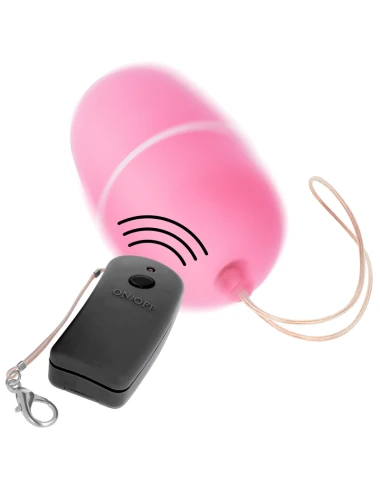ONLINE - OVO VIBRANTE COM CONTROLE REMOTO ROSA