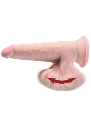 KING COCK - PLUS BOLAS DE BALANO DE DILDO 3D 12.7 CM