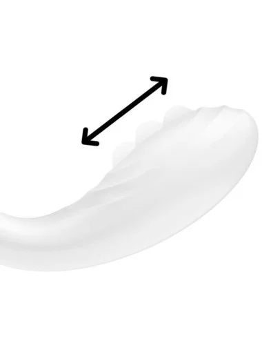 VIBRADOR DE PONTO G DE PRAZER SATISFYER RROLLING - BRANCO