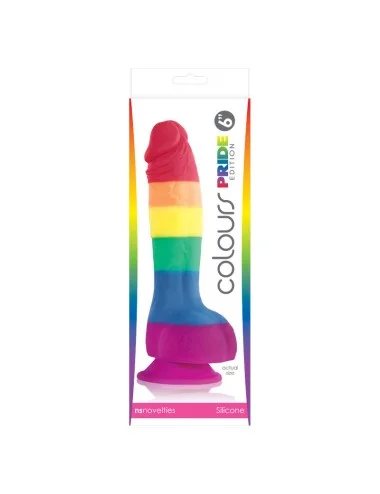 ORGULHO - BANDEIRA LGBT DILDO 15 CM
