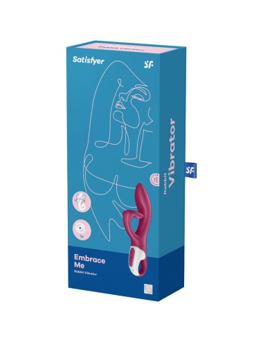 SATISFYER - VIBRADOR EBRACE ME GSPOT BERRY