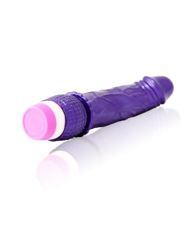 BAILE - VIBRADOR WAVES OF PLEASURE 23 CM ROXO