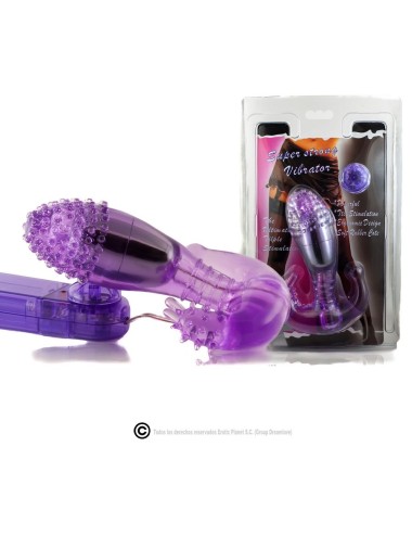 BAILE - ESTIMULADOR VAGINAL E ANAL LILAC COM VIBRAO