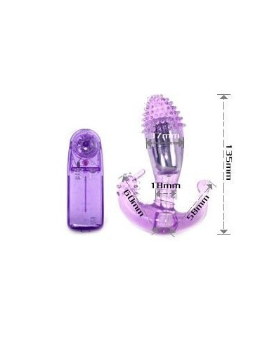 BAILE - ESTIMULADOR VAGINAL E ANAL COM VIBRAO