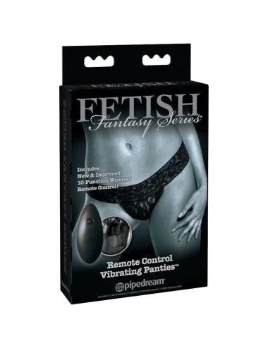 EDIÇÃO LIMITADA FETISH FANTASY CALCINHAS VIBRANTES DE CONTROLE REMOTO