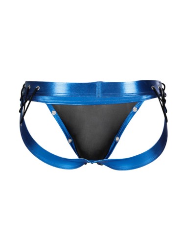 CUT4MEN - JOCKSTRAP DESIRE BLUE COURO XL